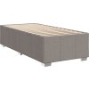 Box spring postel s matrací 80x200 cm textil [3291502] (Barva Světle šedá)