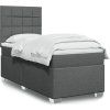 Box spring postel s matrací 80 x 200 cm textil [3292621] (Barva Modrá)
