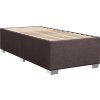 Box spring postel s matrací 80 x 200 cm textil [3292621] (Barva Modrá)