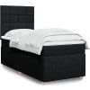 Box spring postel s matrací 80x200 cm textil [3291107] (Barva Světle šedá)