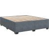 Box spring postel s matrací 180x200 cm samet [3290980] (Barva Černá)