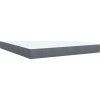 Box spring postel s matrací 180x200 cm samet [3290980] (Barva Černá)