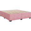 Box spring postel s matrací 180x200 cm samet [3290980] (Barva Černá)