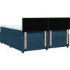 Box spring postel s matrací 180x200 cm samet [3290101] (Barva Tmavě šedá)