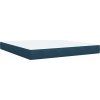 Box spring postel s matrací 180x200 cm samet [3290101] (Barva Tmavě šedá)