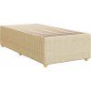 Box spring postel s matrací 80x200 cm textil [3285525] (Barva Světle šedá)