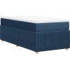 Box spring postel s matrací 80x200 cm textil [3285525] (Barva Světle šedá)