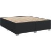 Box spring postel s matrací 180x200 cm umělá kůže [3293032] (Barva Černá)