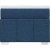 Box spring postel s matrací 80 x 200 cm textil [3285428] (Barva Světle šedá)