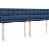 Box spring postel s matrací 180x200 cm textil [3289855] (Barva Modrá)