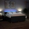 Box spring postel s matrací 180x200 cm textil [3289855] (Barva Modrá)
