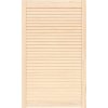 Nábytková dvířka lamelový design 99,3 x 59,4 cm borovice [151139] (Barva Přírodní)