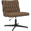 Otočná kancelářská židle textil [4105407] (Barva Taupe)