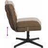 Otočná kancelářská židle textil [4105407] (Barva Taupe)
