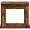Krbová obestavba 100 x 30 x 87,5 cm kompozitní dřevo [854569] (Barva Staré dřevo)
