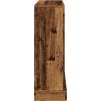 Krbová obestavba 100 x 30 x 87,5 cm kompozitní dřevo [854569] (Barva Staré dřevo)