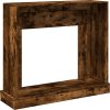 Krbová obestavba 100 x 30 x 87,5 cm kompozitní dřevo [854569] (Barva Staré dřevo)