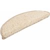 Schodové rohože 20 ks 56 x 17 x 3 cm , půlkulaté [3365841] (Barva Krémová)