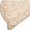 Schodové rohože 20 ks 56 x 17 x 3 cm , půlkulaté [3365841] (Barva Krémová)