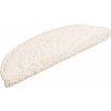 Schodové rohože 20 ks 56 x 17 x 3 cm , půlkulaté [3365841] (Barva Krémová)