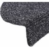 Schodové rohože samolepicí 20 ks 65 x 21 x 4 cm , půlkulaté, velké [3365650] (Barva Hnědá)