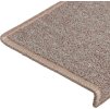 Schodové rohože 30 ks 65 x 21 x 4 cm obdélníkový okraj [3365769] (Barva kávová hnědá)