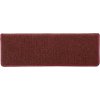 Schodové rohože 30 ks 65 x 21 x 4 cm obdélníkový okraj [3365769] (Barva kávová hnědá)