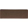 Schodové rohože 30 ks 65 x 21 x 4 cm obdélníkový okraj [3365769] (Barva kávová hnědá)