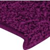 Schodové rohože 30 ks 65 x 21 x 4 cm obdélníkové okraje [3365832] (Barva Červená)