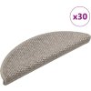 Samolepicí rohože na schody -Look 30 ks 56x17x3 cm [3365868] (Barva Světle béžová)