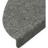 Samolepicí rohože na schody 20 ks 56x17x3 cm [3365909] (Barva Šedá)