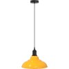 Závěsné svítidlo nastavitelnou výškou oranžová lesklá E27 Ø31cm [4103439] (Barva Lesklá žlutá)
