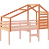 Střecha na dětskou postel 188x97x113 cm masivní borovice [846879] (Barva Přírodní)