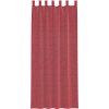 Voálové záclony s tyčovými kapsami 2 ks [4102190] (Barva Světle růžová)