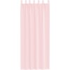 Voálové záclony s tyčovými kapsami 2 ks [4102190] (Barva Světle růžová)