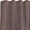 Voálové záclony s tyčovými kapsami 2 ks [4102171] (Barva Hnědá)