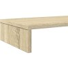 Stojan na monitor 100 x 27 x 10 cm kompozitní dřevo [854660] (Barva dub artisan)