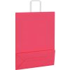 Papírové sáčky 250 ks s uchy 32x12x42 cm [4101900] (Barva Růžová)