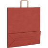 Papírové tašky 50 ks s uchy 45x17x48 cm [4101975] (Barva Červená)