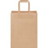Papírové sáčky 250 ks s uchy 21x11x28 cm [4101811] (Barva Hnědá)