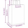 Papírové sáčky 250 ks s uchy 21x11x28 cm [4101811] (Barva Hnědá)