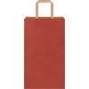 Papírové tašky 50 ks s uchy 21x11x36 cm [4101967] (Barva Červená)