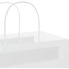 Papírové tašky 50 ks s uchy 32x12x42 cm [4101606] (Barva Bílá)