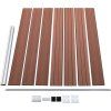 Set plotového dílce WPC 699 x 146 cm [3070453] (Barva Hnědá)