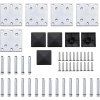 Set plotového dílce WPC 699 x 146 cm [3070453] (Barva Hnědá)