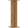 Stojany na rostliny 2 ks 30x30x95 cm kompozitní dřevo [3307880] (Barva Staré dřevo)