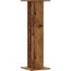 Stojany na rostliny 2 ks 30x30x95 cm kompozitní dřevo [3307880] (Barva Staré dřevo)