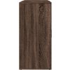 Příborníky 3 ks kompozitní dřevo [3276615] (Barva Hnědý dub)