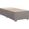 Box spring postel s matrací 80 x 200 cm textil [3290326] (Barva Taupe)