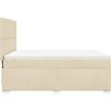Box spring postel s matrací 140x200 cm textil [3290508] (Barva Taupe)